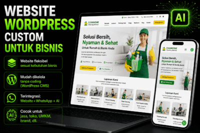 jasa pembuatan website murah wordpress profesional