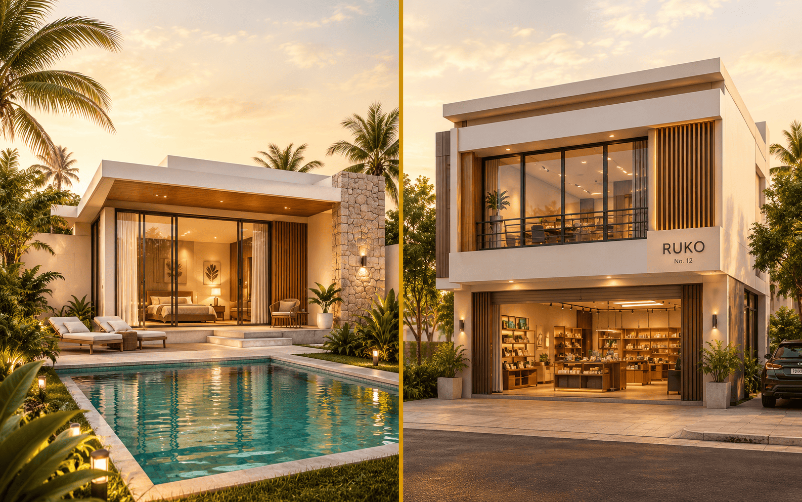 Desain Villa & Ruko