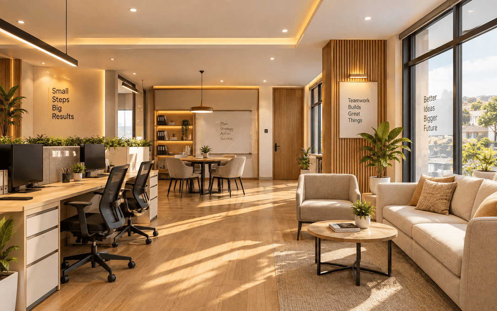 Layout Kantor Kecil