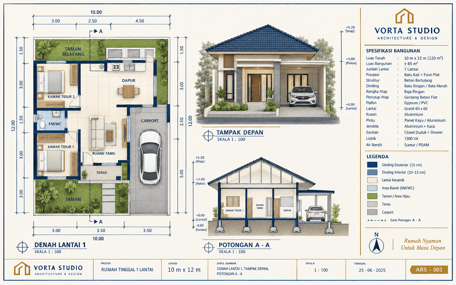 Portofolio proyek Vorta Studio 1