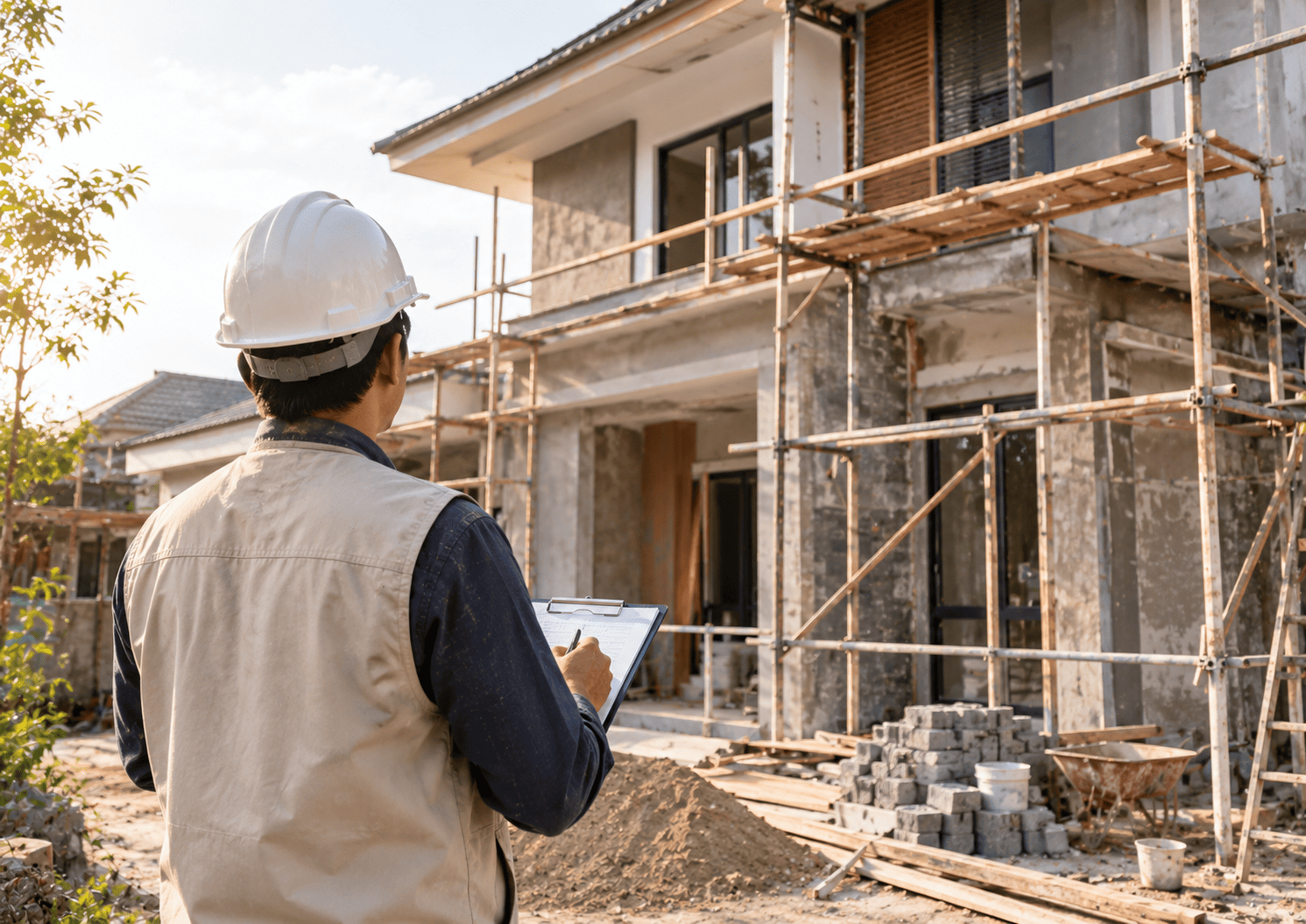 Pengawasan proyek renovasi berkala