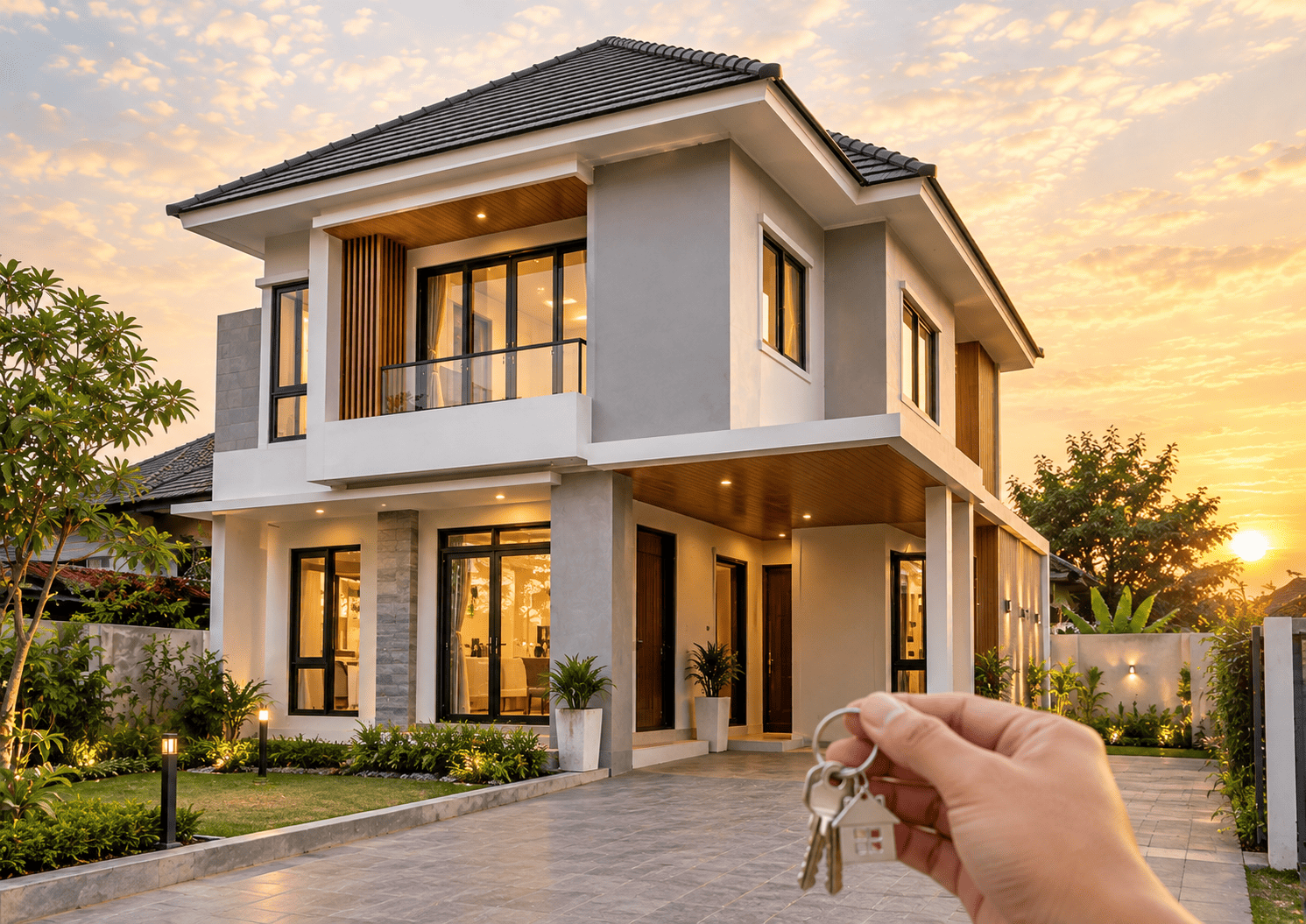 Rumah selesai direnovasi siap serah terima